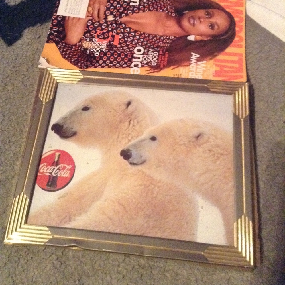 Vintage Coca Cola bears picture